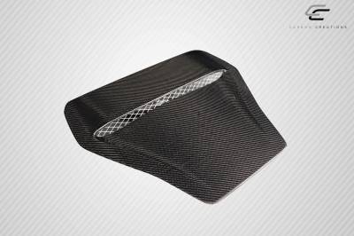Carbon Creations - Honda Civic OEM Look Carbon Fiber Body Kit- Hood Scoop 117378 - Image 3
