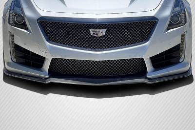 Cadillac CTS-V Alpha Carbon Fiber Front Bumper Lip Body Kit 117437