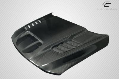 Carbon Creations - Dodge Ram OEM Look Carbon Fiber Creations Body Kit- Hood 117502 - Image 3