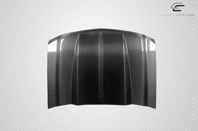 Carbon Creations - Chevrolet Silverado 2" Cowl Carbon Fiber Creations Body Kit- Hood 117531 - Image 4