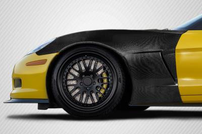 Carbon Creations - Chevrolet Corvette Z06 Look Carbon Fiber Body Kit- Front Fenders 117561 - Image 1
