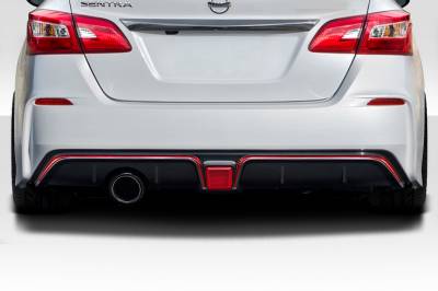 Nissan Sentra N1 Duraflex Rear Body Kit Bumper 117582