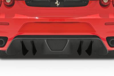 Aero Function - Ferrari F430 AF-1 Aero Function Rear Bumper Diffuser Fins Body Kit 117843 - Image 2