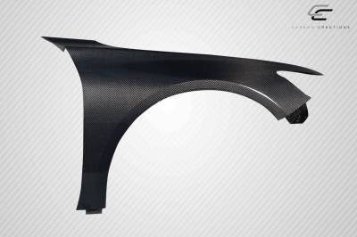 Carbon Creations - Honda Accord OEM Look Carbon Fiber Body Kit- Front Fenders 118153 - Image 3