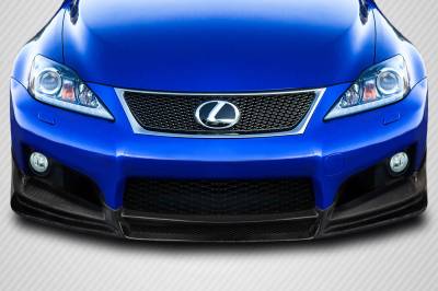Lexus IS-F C1 Carbon Fiber Creations Front Bumper Lip Body Kit 118043
