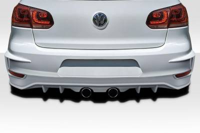 Volkswagen Golf Rabbet Duraflex Rear Body Kit Bumper 118318