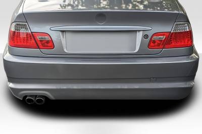 BMW 3 Series Savala Duraflex Rear Body Kit Bumper 118939
