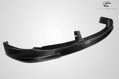 Carbon Creations - BMW 5 Series 4DR Wave Carbon Fiber Front Bumper Lip Body Kit 119084 - Image 3