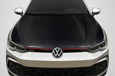 Volkswagen GTI OEM Look Carbon Fiber Creations Body Kit- Hood 118716