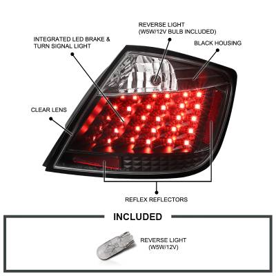 Scion tC Spec-D LED Taillights - LT-TC04JMLED-V2-TM