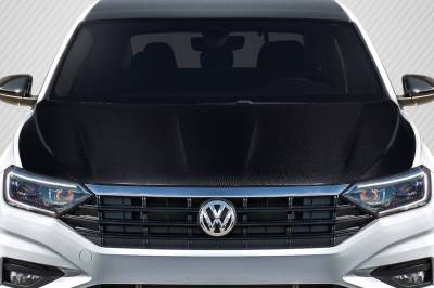 Volkswagen Jetta OEM Look Carbon Fiber Body Kit- Hood 118799