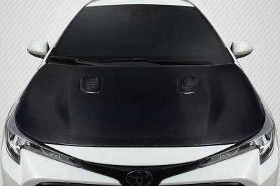 Toyota Corolla OEM Look Carbon Fiber Creations Body Kit- Hood 119049
