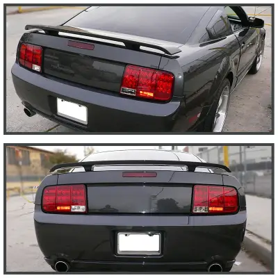 Spec-D - Ford Mustang Spec-D Sequential LED Taillights - Red - LT-MST05RLED-SQ-TM - Image 3