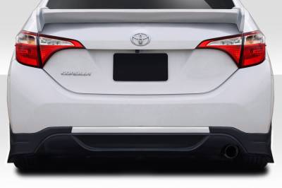 Duraflex - Toyota Corolla Zeta Duraflex 2 pcs Rear Bumper Lip Add On Body Kit 115049 - Image 1