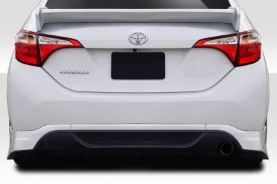 Duraflex - Toyota Corolla Zeta Duraflex 2 pcs Rear Bumper Lip Add On Body Kit 115049 - Image 2