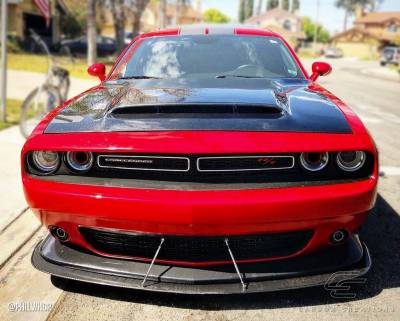 Carbon Creations - Dodge Challenger Demon Look Carbon Fiber Creations Body Kit- Hood 115689 - Image 2