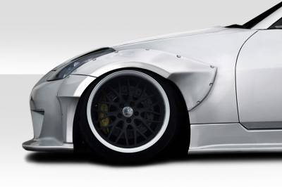 Nissan 350Z SDS Duraflex Front Fender Flares 116225