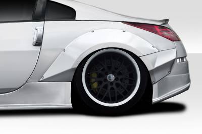 Nissan 350Z SDS Duraflex Rear Fender Flares 116226