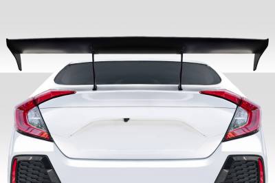 Honda Civic 4DR Broman Duraflex Body Kit- 5 pcs Wing/Spoiler 117594