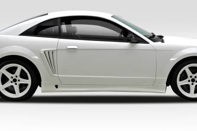 Ford Mustang Duraflex Colt Side Skirts Rocker Panels - 2 Piece - 102080
