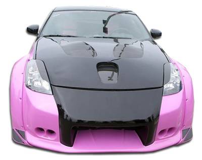 Nissan 350Z Duraflex Vader 3 Wide Body Front Bumper Cover - 1 Piece - 102263