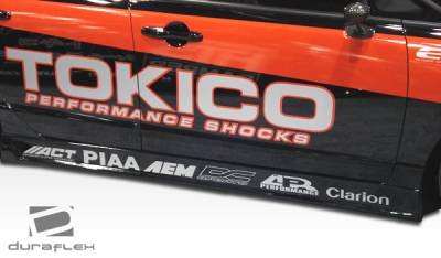 Duraflex - Honda Civic 4DR Duraflex B-2 Side Skirts Rocker Panels - 2 Piece - 103519 - Image 2