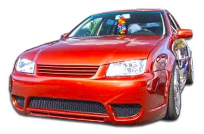 Volkswagen Jetta Duraflex Vortex Look Front Bumper Cover - 1 Piece - 105964