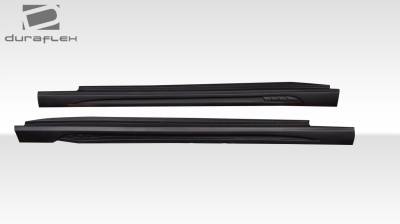 Duraflex - Mercedes E Class 4DR Eros Version 1 Duraflex Side Skirts Body Kit 107798 - Image 10