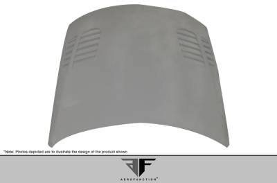 Aero Function - BMW 3 Series AF-1 Aero Function (GFK) Body Kit- Hood 108916 - Image 8