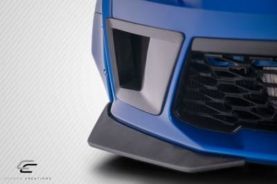 Carbon Creations - Chevy Camaro Grid DriTech Carbon Fiber Front Bumper Lip Body Kit 113176 - Image 11
