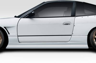 Nissan 240SX Supercool V2 Duraflex Side Skirts Body Kit 116220