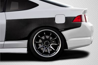 Acura RSX A1 Carbon Fiber Creations Rear Fender Flares 116450