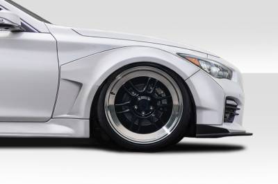 Infiniti Q50 Redline Duraflex Wide Front Fender Flares 116523