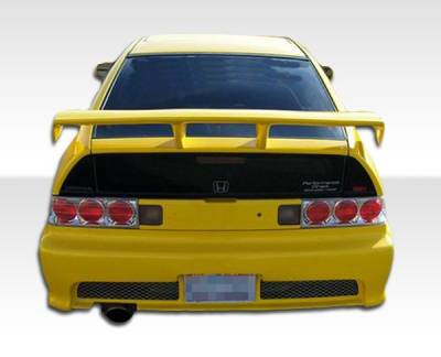 Honda CRX Duraflex Type M Rear Bumper Cover - 1 Piece - 100817