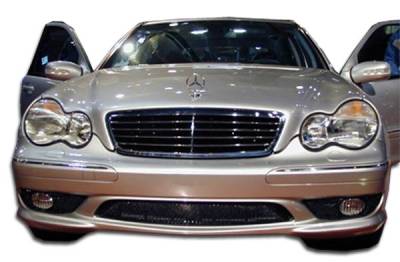 Mercedes-Benz C Class Duraflex AMG Look Front Bumper Cover - 1 Piece - 103077