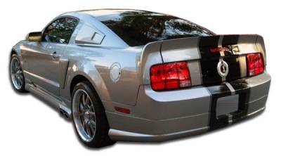 Duraflex - Ford Mustang Duraflex CVX Rear Lip Under Spoiler Air Dam - 1 Piece - 104920 - Image 1