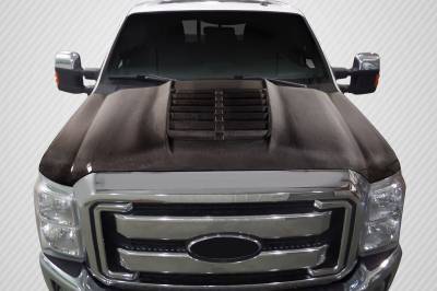 Ford Super Duty GT500 V2 Carbon Fiber Creations Body Kit- Hood 115365