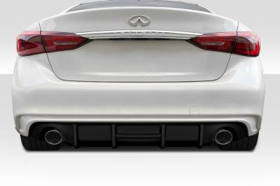Infiniti Q50 SRK Duraflex Rear Bumper Diffuser Lip Body Kit 116337