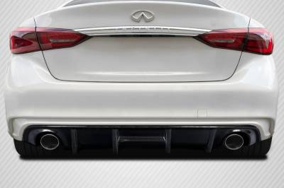 Infiniti Q50 SRK Carbon Fiber Creations Rear Diffuser Lip Body Kit 116338