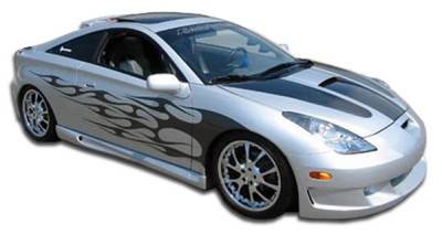 Toyota Celica Duraflex Type K Side Skirts Rocker Panels - 2 Piece - 100191