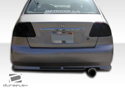 Duraflex - Honda Civic 4DR Duraflex R34 Rear Bumper Cover - 1 Piece - 100245 - Image 2