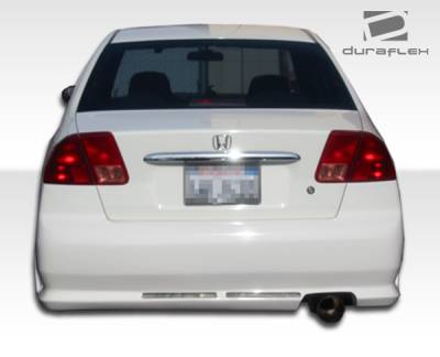 Duraflex - Honda Civic 4DR Duraflex R34 Rear Bumper Cover - 1 Piece - 100245 - Image 4