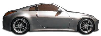 Nissan 350Z Duraflex V-Speed Side Skirts Rocker Panels - 2 Piece - 105647