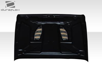 Duraflex - Jeep Wrangler Duraflex Power Dome Hood - 1 Piece - 109692 - Image 6