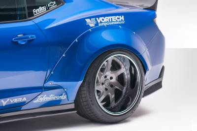 Duraflex - Chevrolet Camaro Grid Duraflex Rear Fender Flares 113017 - Image 1