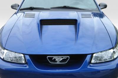 Ford Mustang Duraflex Venom Hood - 1 Piece - 104842