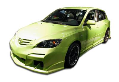 Mazda 3 4DR HB Duraflex Raven Body Kit - 4 Piece - 110607