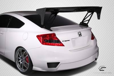 Carbon Creations - 62" Universal VRX V2 Tall 9pcs DriTech Carbon Fiber Body Kit-Wing/Spoiler 113255 - Image 2