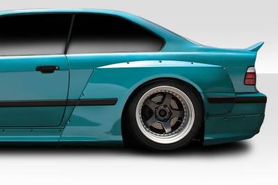 Duraflex - BMW 3 Series Circuit Duraflex Fender Flares 113444 - Image 1