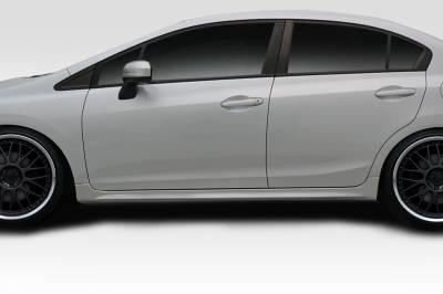 Honda Civic 4dr RR Duraflex Side Skirts Body Kit 114286